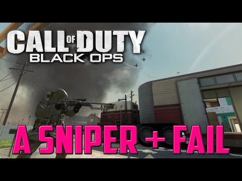 Gameplay COD BLACK OPS | ESPAÑOL | A SNIPER + FAIL | PC HD | 1080P