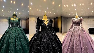 أحدث تصاميم|بدلات خطوبة 2023|راقية بألوان جذابة|Turkish wedding dresses