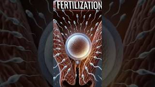 Human Reproduction Explained in 3D | Fertilization Process"#3danimation #shorts #science #biology