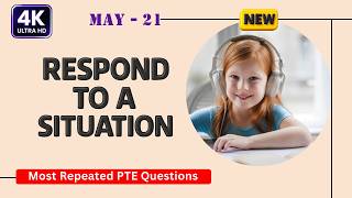 PTE Respond to a Situation May 2026 | NEW Task Full Strategy | Easy 90 Score