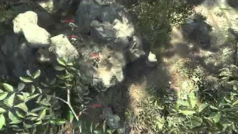 call of duty black ops-random tomahawk on jungle