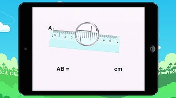 Measuring segments with a ruler! Example 1