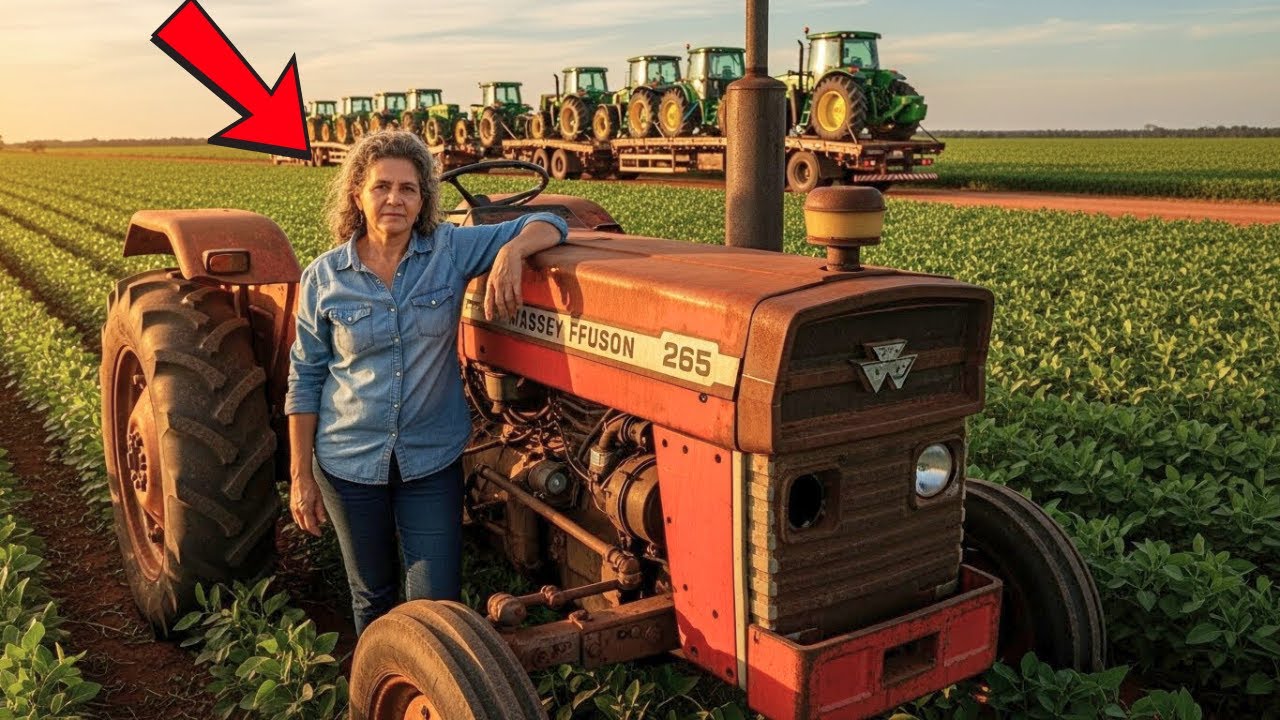 O marido dela morreu devendo R$50 mil em máquinas — ela quitou tudo em 5 anos com o velho Massey