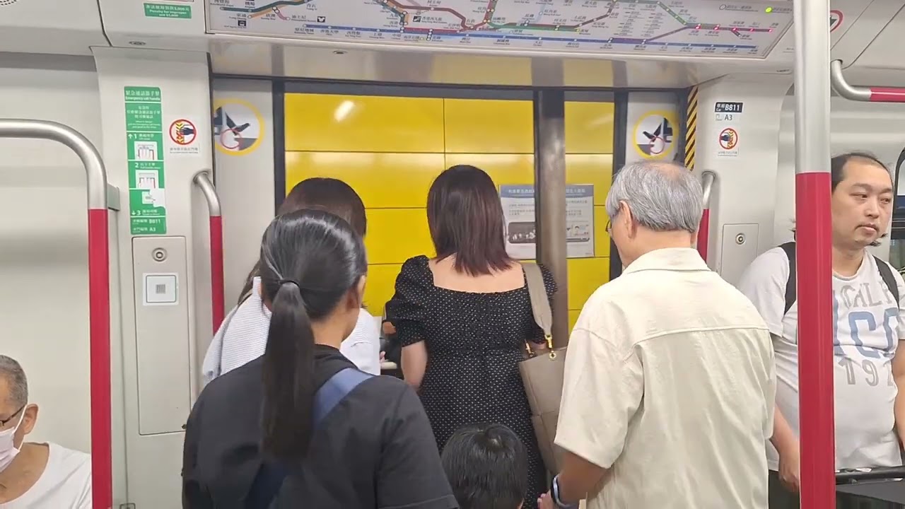 MTR TKL K-Train [B811] full journey from North Point to Po Lam