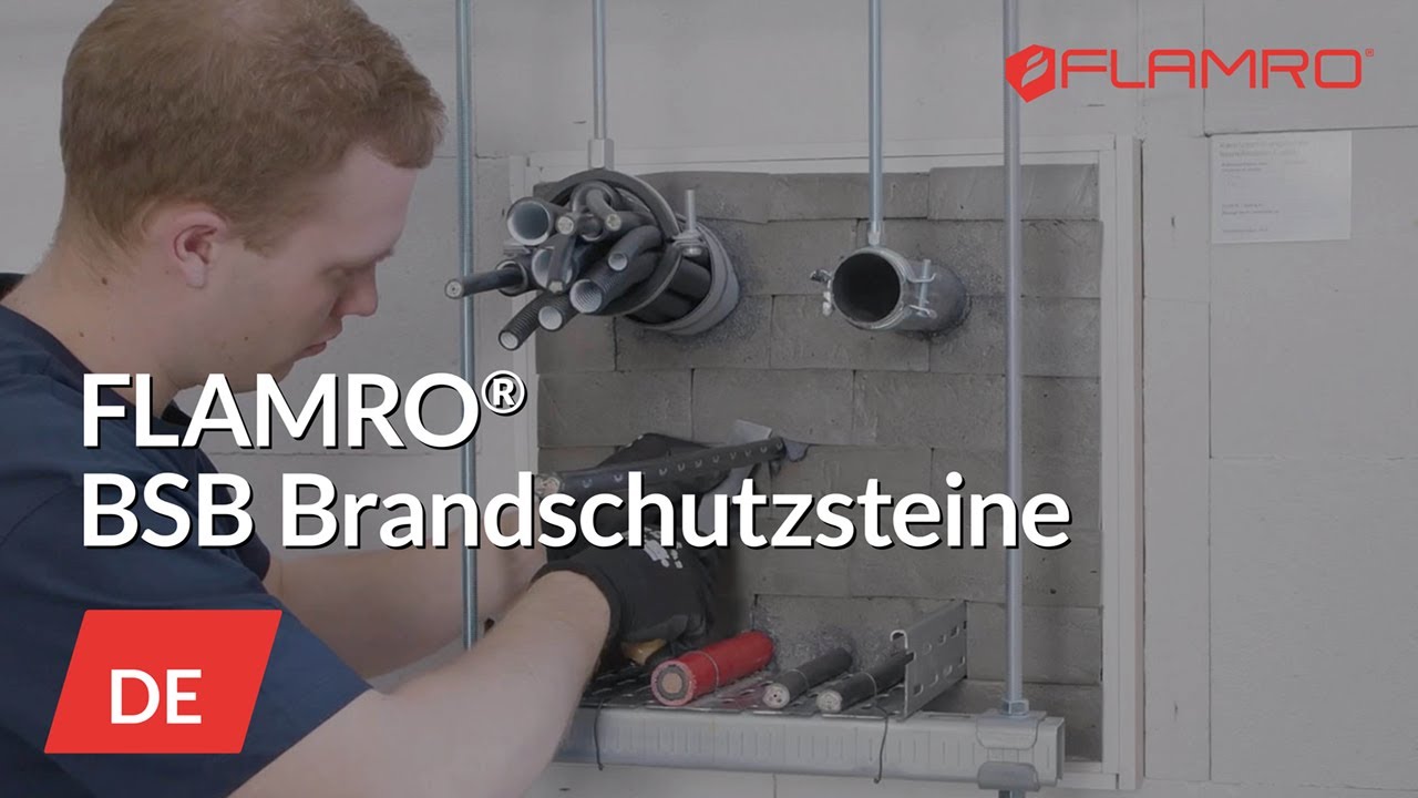 Einbauvideo – BSB Brandschutzsteine