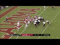Army Football: Connor Slomka Touchdown Run vs. Oklahoma 9-22-18