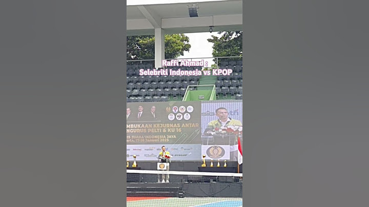 Raffi Ahmad Sebut Akan Ada Match Tennis Antara Selebriti Indonesia vs KPOP