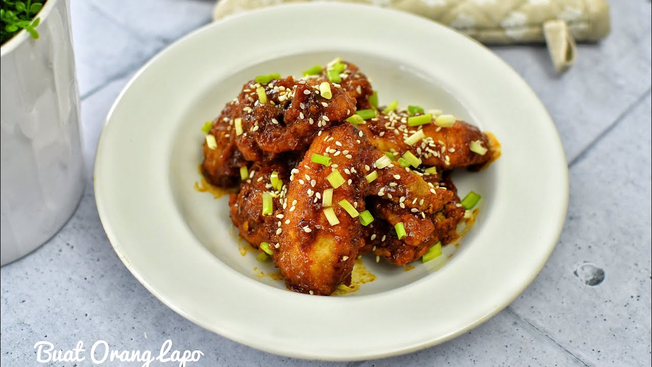 Korean Spicy Chicken without Gochujang  Ayam Korea Pedas 