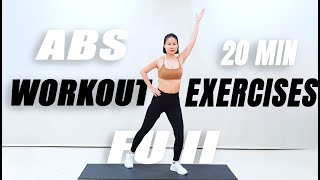 Get Abs in 2 Weeks  Abs Workout Exercises Challenge 20 Min