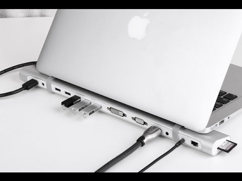 Profet industrialisere Plante UGREEN Dock Station for Macbook/Ultrabook,5*USB 3.0,DVI,VGA,HDMI - YouTube