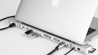 USB 3.0 to VGA Adapter Converter, External Video Card, Multi-monitor Adapter, Support Max Resolution 1080p, for PC Laptop Windows 10/ 8.1/ 8/ 7/ XP (Black) UGREEN Dock Station for Macbook/Ultrabook,5*USB 3.0,DVI,VGA,HDMI