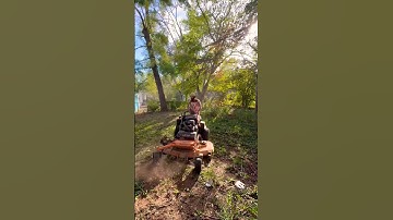 Satisfying yard cleanup #satisfying #diy #asmr #grass #transformation #clean #lawncare #stihl #scag