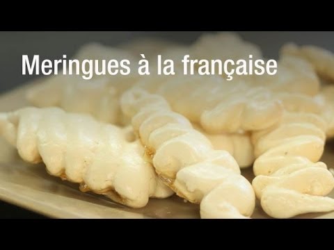 Recette de meringues à la française