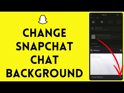 How To Change Snapchat Chat Theme 2024 | Snapchat Change Wallpaper