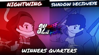 32nd Street Fight #2 - Nightwing VS Shadow Decidueye (Winners Quarters)