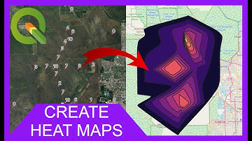 Create Raster Heat Map | QGIS
