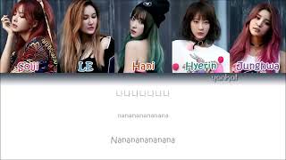 EXID (이엑스아이디) - Hot Pink (핫핑크) (Color Coded Han|Rom|Eng Lyrics) | by YankaT