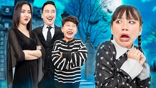 картинка: Семейка Baby Doll превратилась в семейку Wednesday Addams