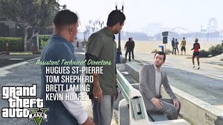 Gta 5 Ps5 First Bank Heist Trevor And Mike 4K60