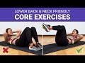 Ab Exercises That Won't Hurt Your Lower Back or Neck | Joanna Soh