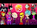Teen titans go vs ant man the flash and friends cartoon character swap  setc
