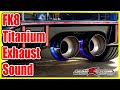 Honda Civic TypeR M&M Honda Titanium Exhaust Sound