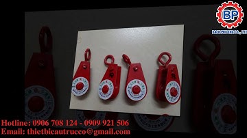 Ròng rọc kéo 30kg, 50kg, 100kg, 200kg, 300kg, 500kg