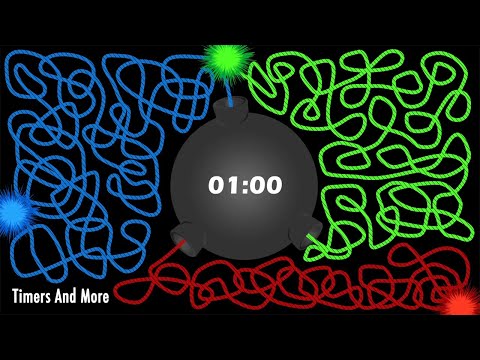 1 Minute Timer Bomb | 💥 Colored Wicks 💥