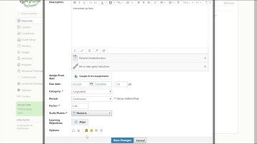 Schoology: Assignment Submissions Enabled/Disabled
