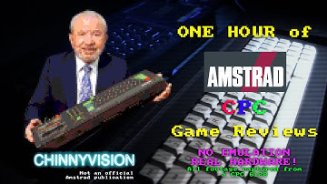 ChinnyVision - Ep 569 - An Hour Of Amstrad CPC Game Reviews
