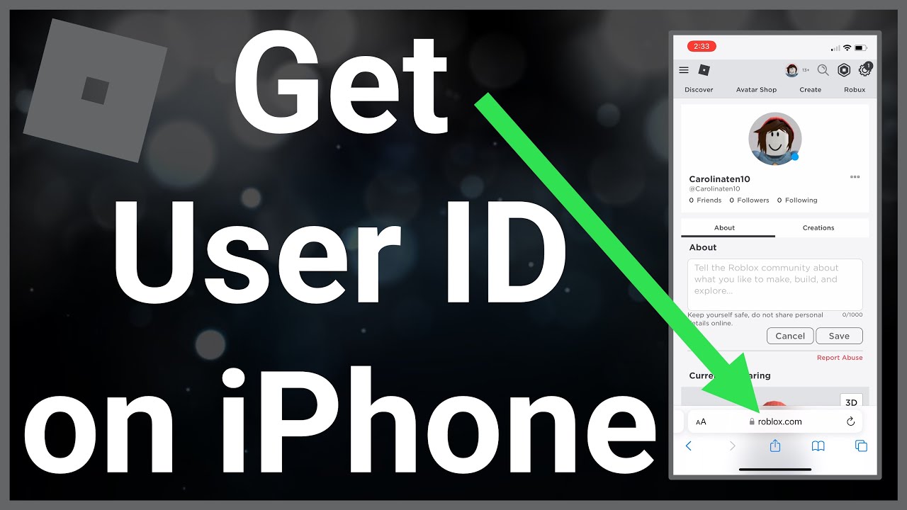 How To Find Your Roblox User ID on Mobile (IOS / Android) 