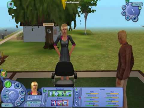 The Sims 2 Open For Business Hairdresser Youtube