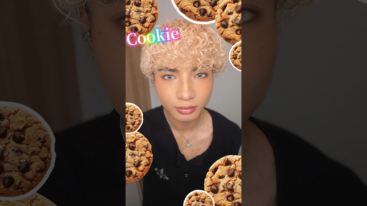 【クッキーメイク】今流行ってるクッキーメイクやってみ!!🍪🍪🍪#shorts