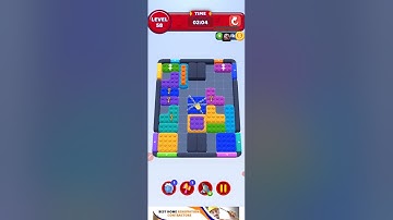 Color Block Jam level 58 Walkthrough Solution