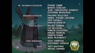 Mumble Bumble End Credits 1999 On Cbc 2000
