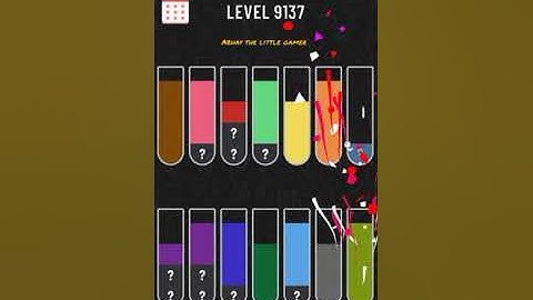Water sort puzzle level 9137