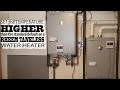 Changing the temperature on a tankless water heater above default factory setting