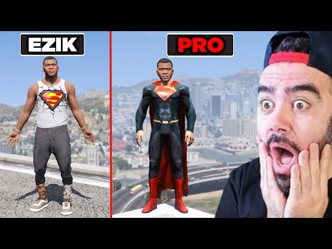 FRANKLIN SUPERMAN OKULUNA BAŞLADI - GTA 5 MODS