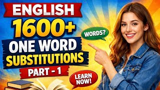 One word substitutions #english #trending #youtube #viral #viralvideo #viralvideos #tet #ctet #ibps 
