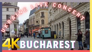 LIVE VIOLIN CONCERT IN THE HISTORICAL CENTER OF BUCHAREST (4K)