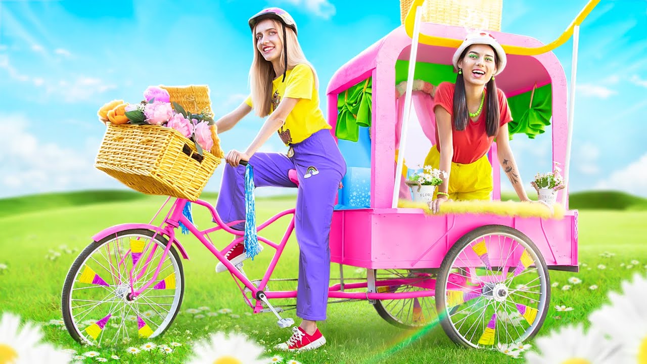 Rumah Mungil Di Atas Sepeda