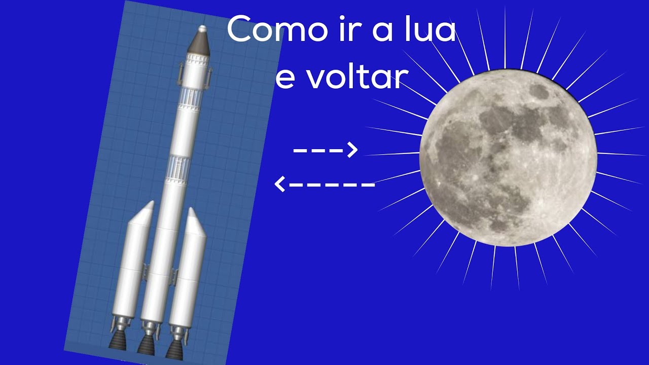 como ir a lua e voltar- spaceflight simulator - YouTube