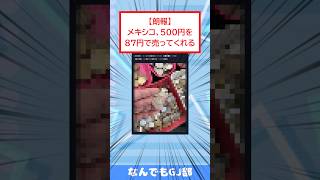 【朗報】メキシコ、500円を87円で売ってくれるWVW【2ちゃん面白いスレ】