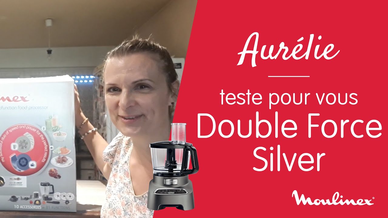 MOULINEX  Avis sur le Double Force Silver 1000W : un robot