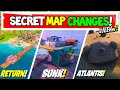 Fortnite | All SECRET MAP CHANGES | Atlantis & RIP Rig | Water Stage 7 (Xbox, PS5, PC, Mobile)