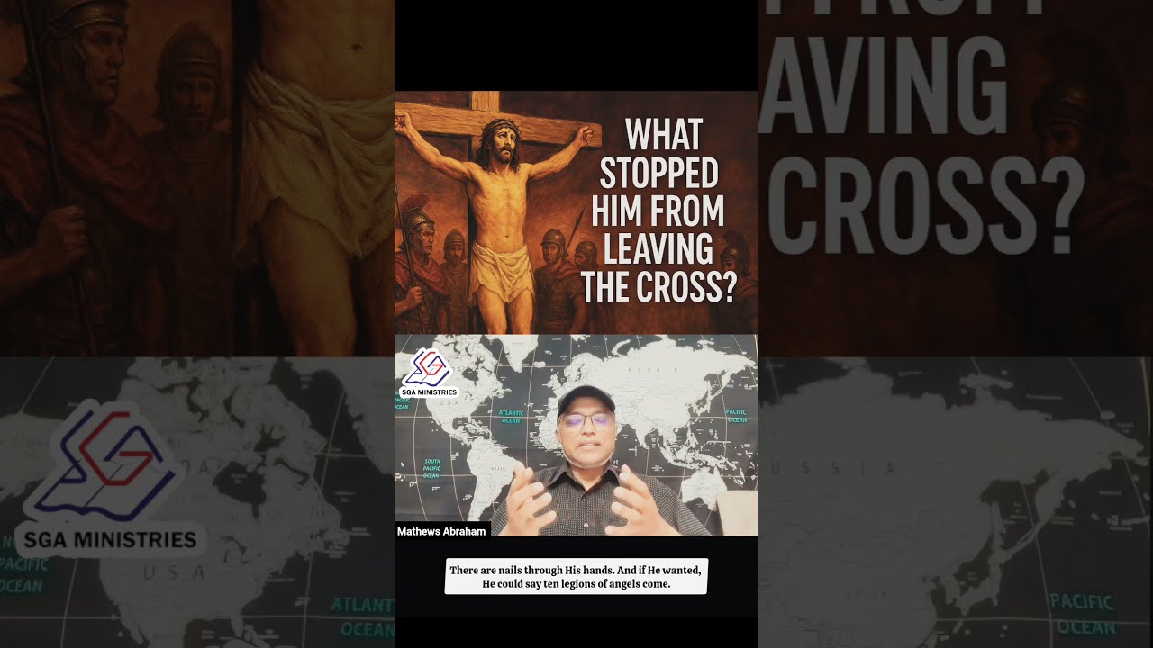 He Could Call Angels But Chose The Cross