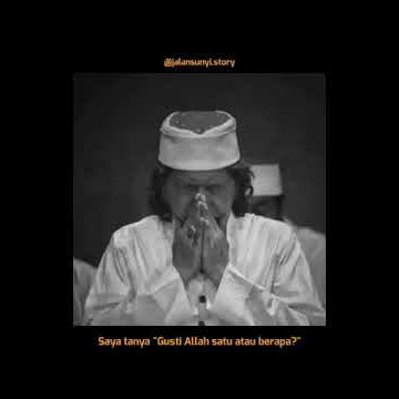 Status Wa Cak Nun - Letak Allah SWT