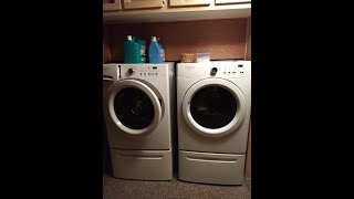 Tips on cleaning a Frigidaire Affinity Washer & Dryer