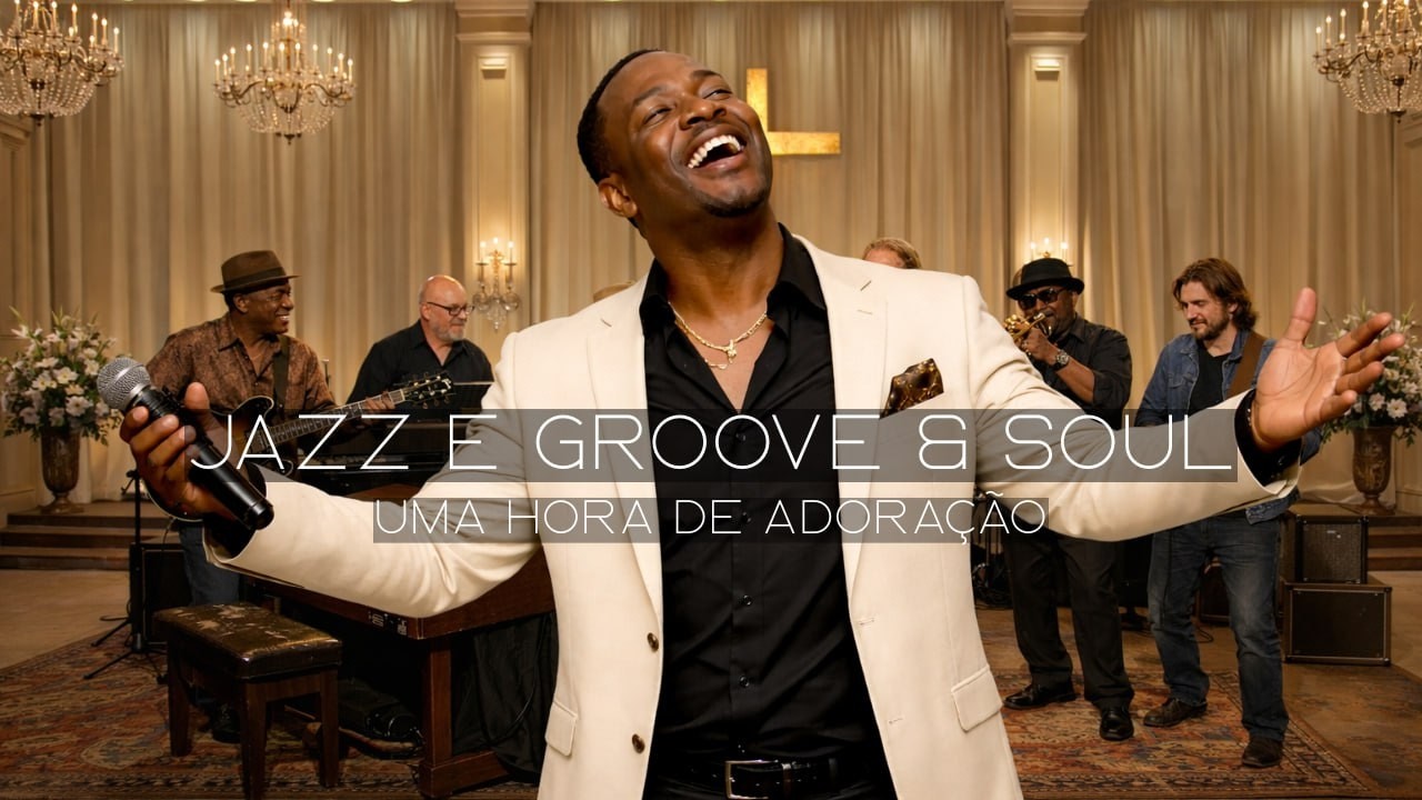 Uma hora de Jazz e Groove Gospel | Louvor e Adoração aquele que morreu por nós 