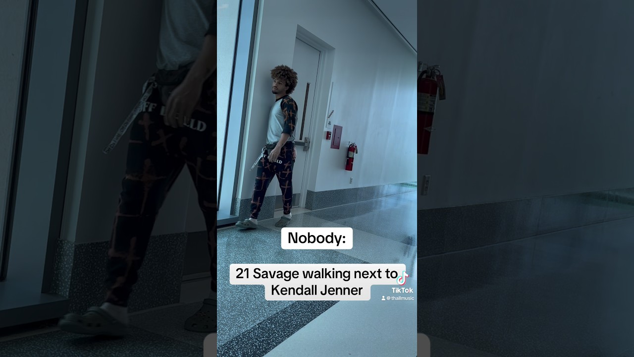 21 Savage was like 😭😭 #21savage #kendalljenner #funny #fyp